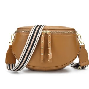 Obsessed Camel/Gold Bag