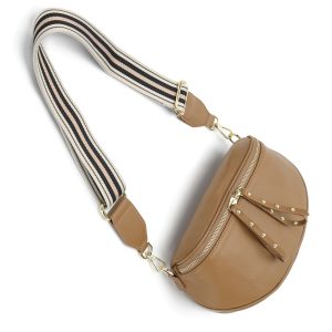 Obsessed Camel/Gold Bag