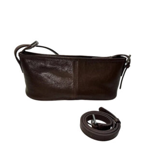 Audrey Chocolate / Gunmetal Bag