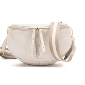 Obsessed Sand/Gold Crossbody Bag