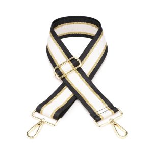 Bagstrap Black/Gold/White Gold