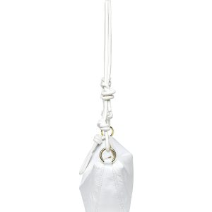 Crescent Bag White/Gold