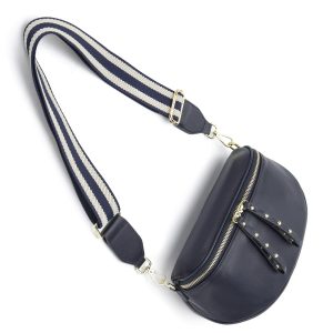 Obsessed Navy/Gold Bag