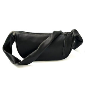 The Slouch Bag Black/Gunmetal
