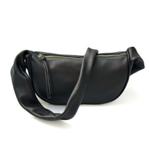 The Slouch Bag Black / Gold