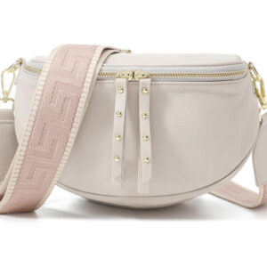 Obsessed Sand/Gold Crossbody Bag