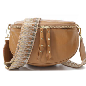 Obsessed Camel/Gold Bag