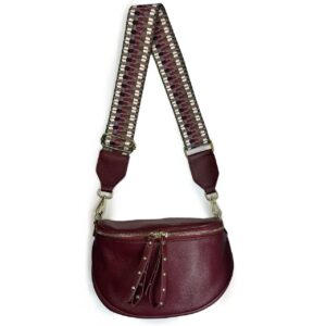 Obsessed Merlot/Gold Bag